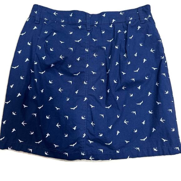 Excellent St. John's Bay Womens Mid Rise Navy Skort Size 6 - Picture 3 of 7